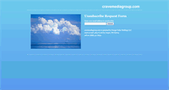 Desktop Screenshot of cravemediagroup.com